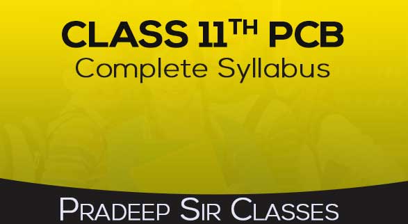 Class 11th PCB
